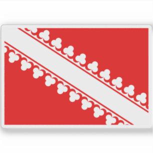 Flag of the department of Bas-Rhin, France