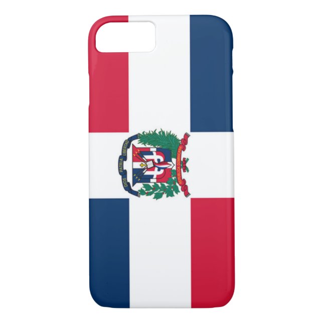Flag of the Dominican Republic Case-Mate iPhone Case (Back)