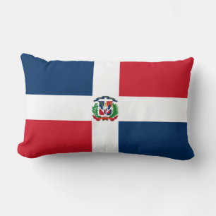 Flag of the Dominican Republic Lumbar Cushion