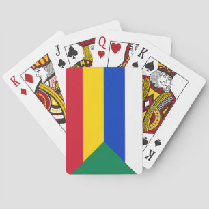 Flag of the Druze Religion Playing Cards
