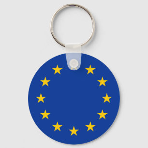 Flag of the European Union (EU) Key Ring