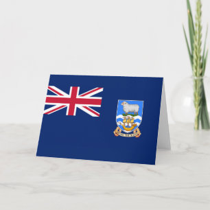 Flag of the Falkland Islands (British Territory) Card