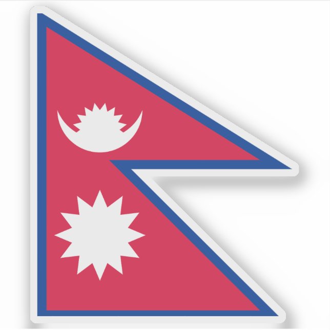 Flag of the Federal Democratic Republic of Nepal (Front)