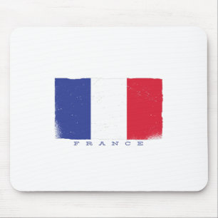 Flag of the French Republic Mouse Pad
