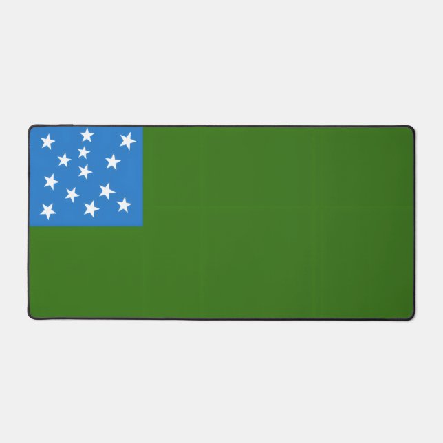 Flag of the Green Mountain Boys Desk Mat (Front)