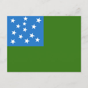 Flag of the Green Mountain Boys Postcard