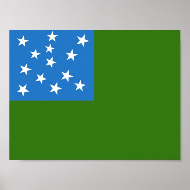 Flag of the Green Mountain Boys Poster (Front)