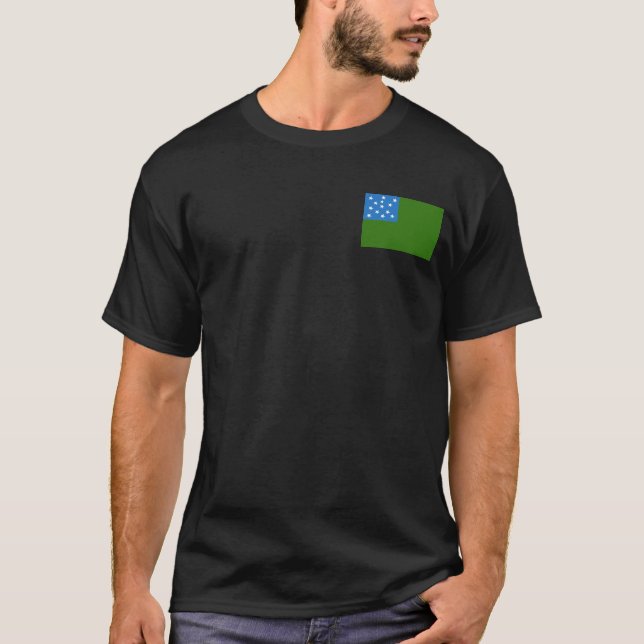 Flag of the Green Mountain Boys T-Shirt (Front)