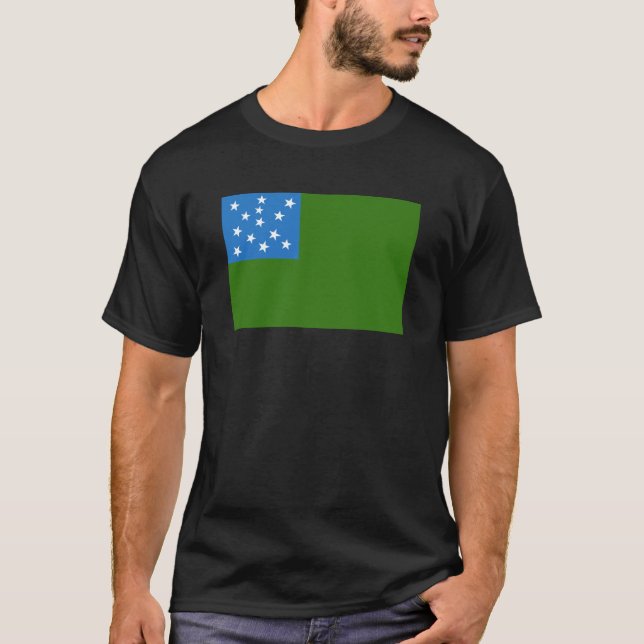 Flag of the Green Mountain Boys T-Shirt (Front)