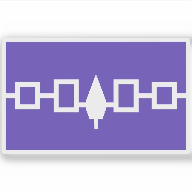 Flag of the Iroquois Confederacy (Haudenosaunee) (Front)