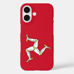 Flag of the Isle of Man iPhone 16 Case