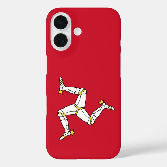 Flag of the Isle of Man Case-Mate iPhone Case (Back)