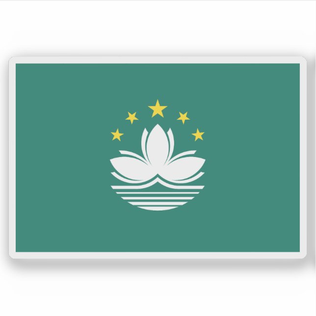 Flag of the Macau (Macao) region, PR of China (Front)