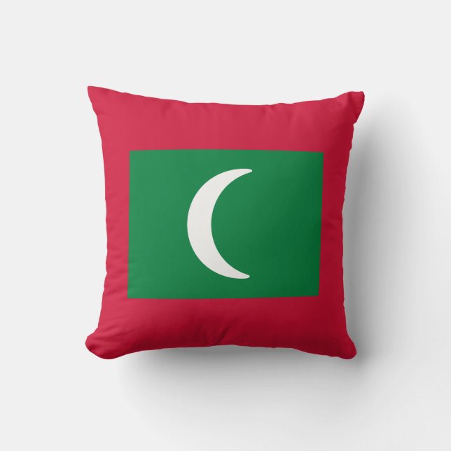 Flag of the Maldives Cushion (Front)