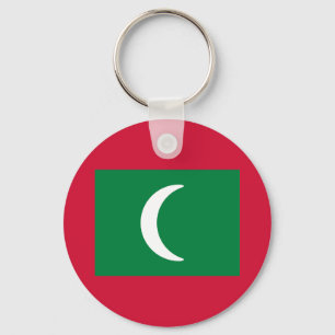 Flag of the Maldives Key Ring