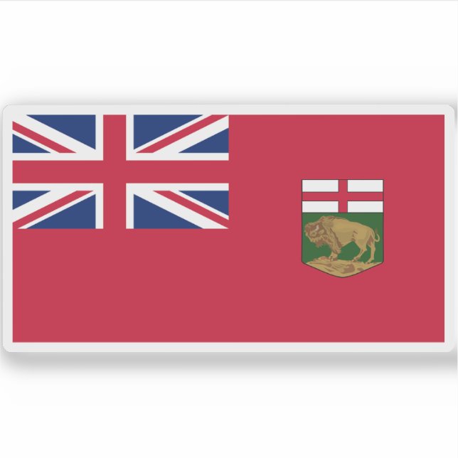 Flag of the Manitoba province, Canada (Front)