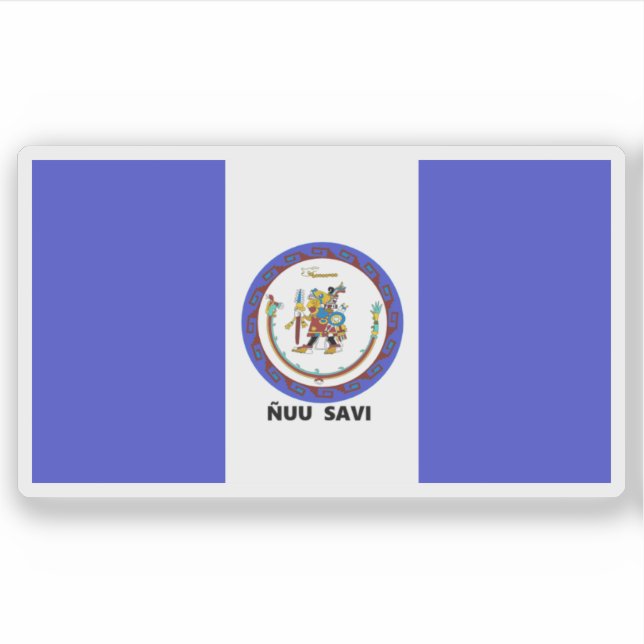 Flag of the Mixtec people (Mixtecos), Mexico (Front)