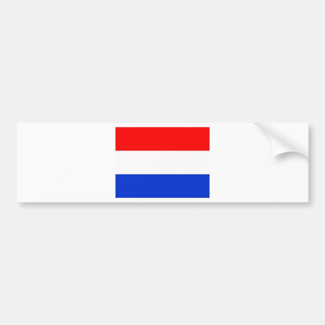 Flag of the Netherlands Bumper Sticker (Front)