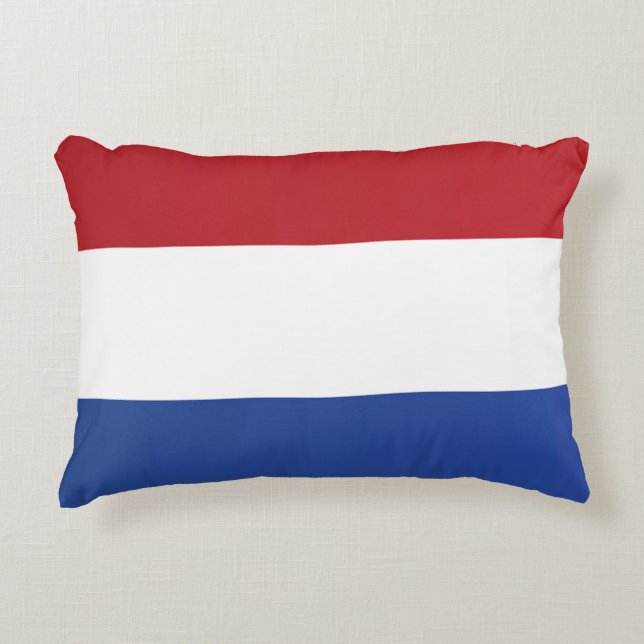 Flag of the Netherlands Decorative Cushion (Front)