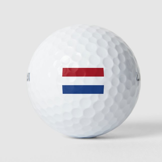 Flag of the Netherlands Golf Balls (Front)