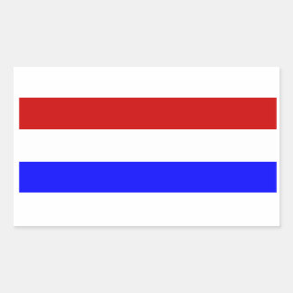 Flag of the Netherlands Rectangular Sticker