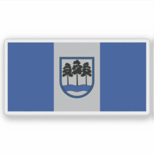 Flag of the Ogre Municipality, Latvia