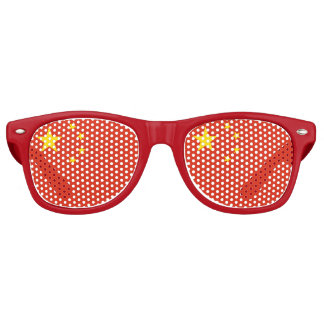 Flag of the People's Republic of China - 中华人民共和国国旗 Retro Sunglasses