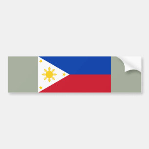 Flag of the Philippines Bumper Sticker
