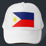 Flag of the Philippines - Customised Trucker Hat<br><div class="desc">The island if the Philippines. Flag of the Philippines.</div>