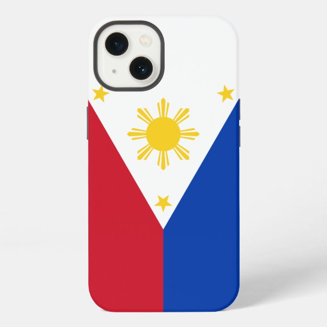 Flag of the Philippines iPhone Case (Back)