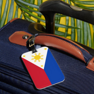Flag of the Philippines Luggage Tag