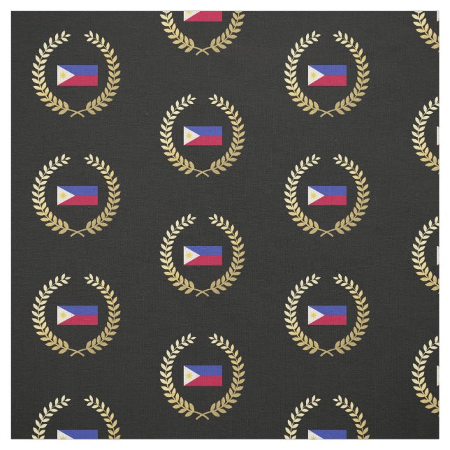 Flag of the Phillipines Fabric (Swatch)
