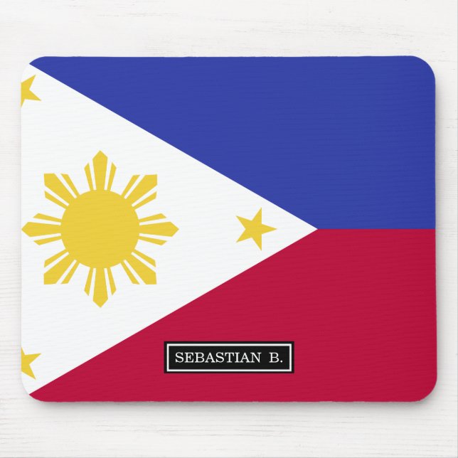 Flag of the Phillipines Mouse Pad (Front)