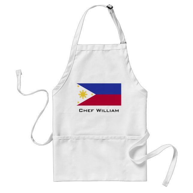 Flag of the Phillipines Standard Apron (Front)