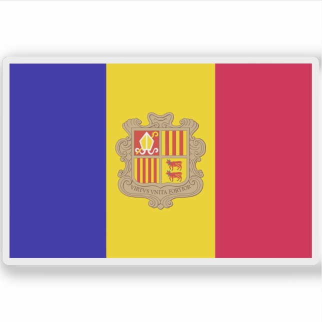 Flag of the Principality of Andorra (Front)