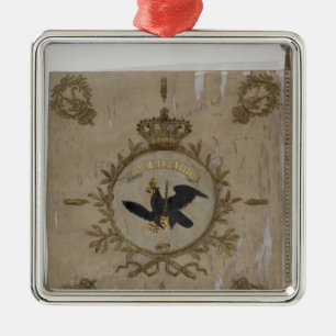 Flag of the Prussian Infantry Metal Tree Decoration