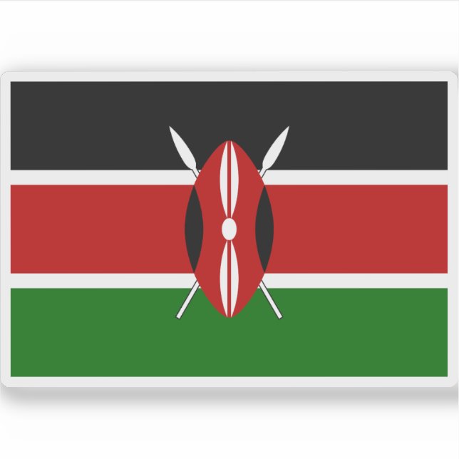 Flag of the Republic of Kenya (Front)