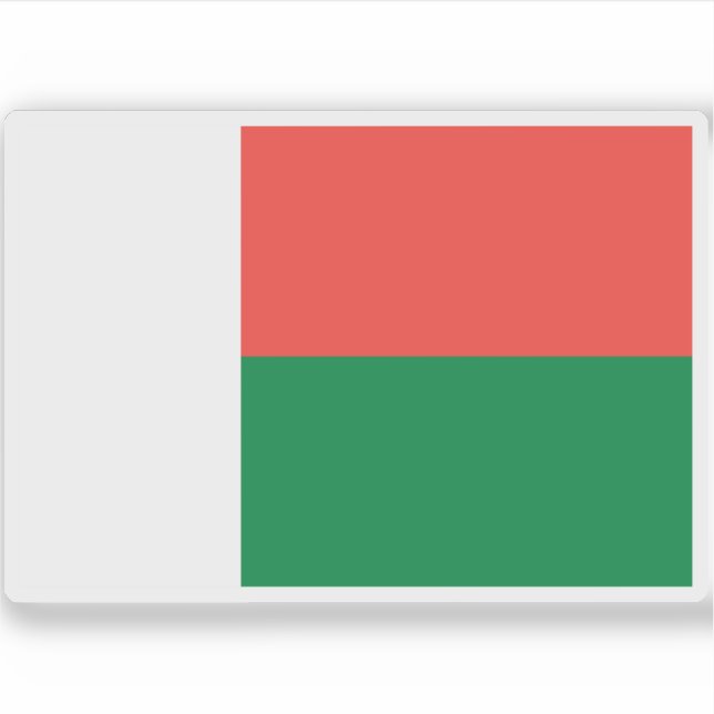Flag of the Republic of Madagascar (Front)