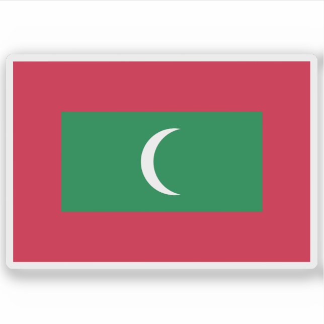 Flag of the Republic of Maldives (Front)