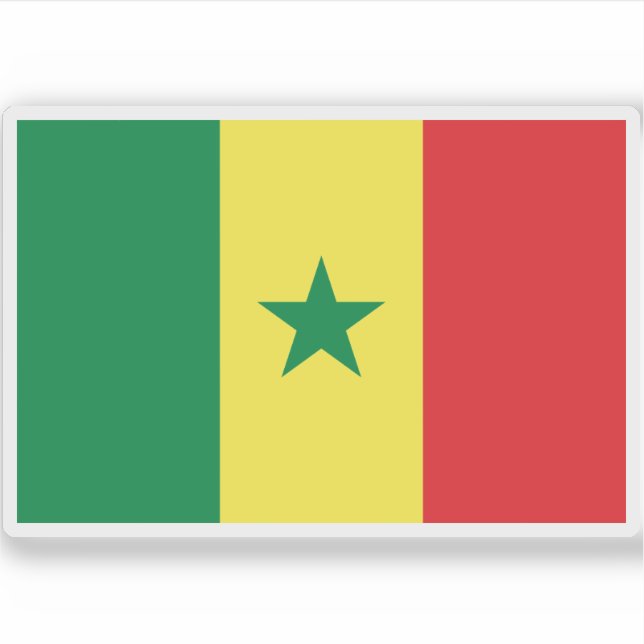 Flag of the Republic of Senegal (Front)