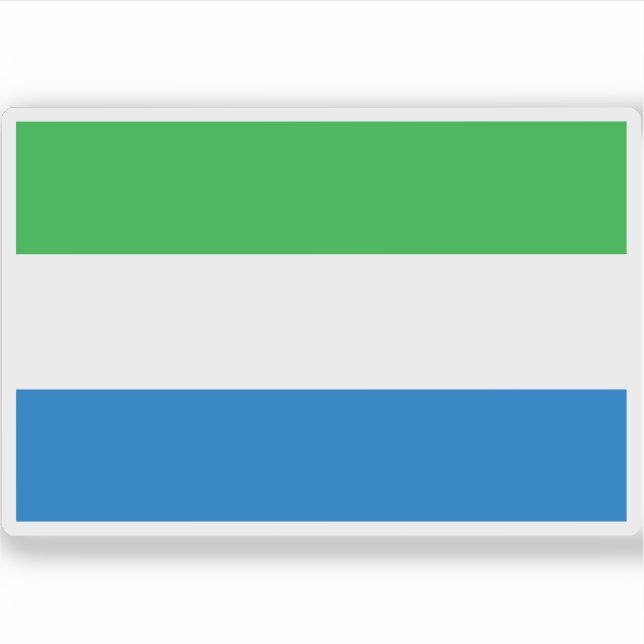 Flag of the Republic of Sierra Leone (Front)