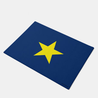 Flag of the Republic of Texas Doormat