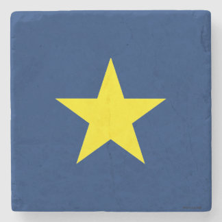 Flag of the Republic of Texas Stone Coaster