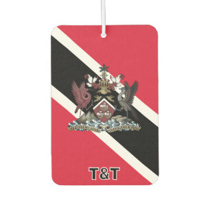 Flag of the Republic of Trinidad and Tobago Car Air Freshener