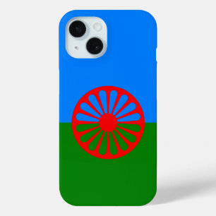 Flag of the Romani people iPhone 15 Case