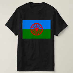 Flag of the Romani People - Romani Flag T-Shirt 