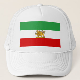 Flag of the Shah of Iran (1964-1980) شیر و خ Trucker Hat