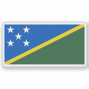 Flag of the Solomon Islanders, Melanesia, Oceania
