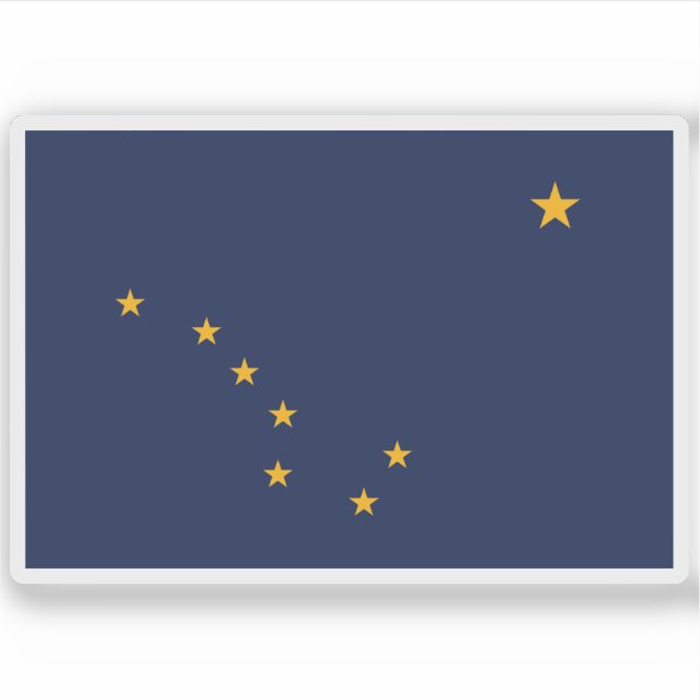 Flag of the state of Alaska, USA (Front)