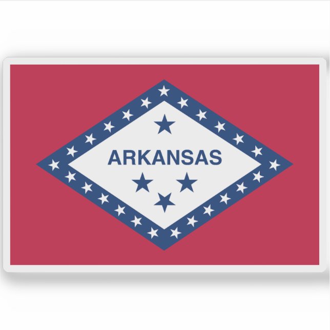 Flag of the state of Arkansas, USA (Front)
